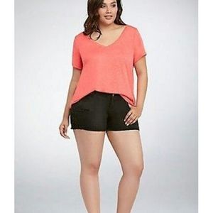 Torrid Double V-neck‎ Tee Size 2X